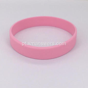 Pulseira de silicone pulseira de borracha para festa durável